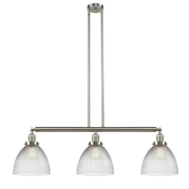 Seneca Falls 100W 3 LED Stem Adjustable Island 13X39 Inch by Innovations - 213-SN-G222-LED