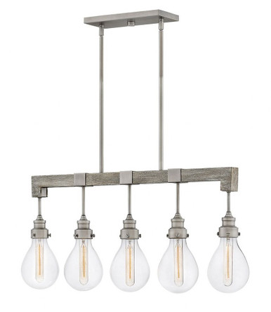 Denton 5 Light Oversized Linear Chandelier by Hinkley - 3266