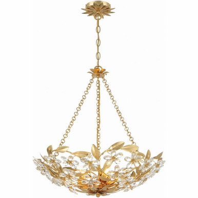 Marselle 6 Light Medium Chandelier by Crystorama - MSL-306