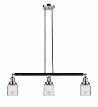Bell 3 Light Stem Adjustable Island 10 Inch X 37.5 Inch Wide by Innovations - 213-PN-G52