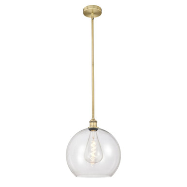 Athens 1 Light Stem Hung Pendant 16.13 X 13.75 Inch Wide by Innovations - 616-1S-G12-14
