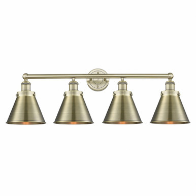Appalachian 4 Light Vanity Light 35 Inch Wide by Innovations - 616-4W-AB-M13-AB