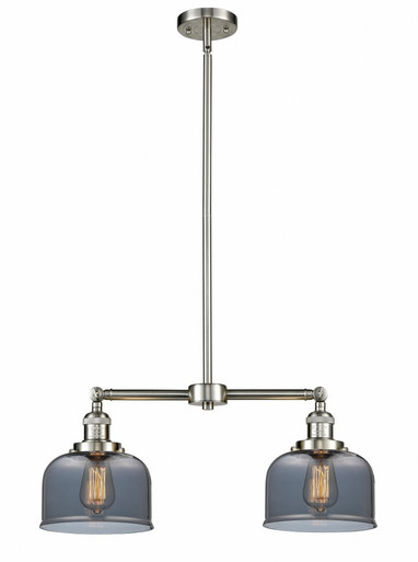 Bell 2 Light Stem Adjustable Down Island 10 and 21 Inch by Innovations - 209-SN-G73