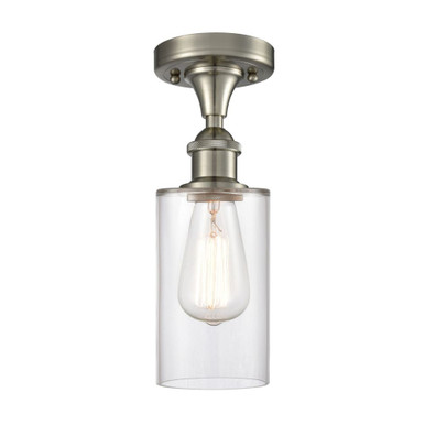 Clymer 1 Light Semi Flush Mount 10.13 and 3.88 Inch Wide by Innovations - 516-1C-G80