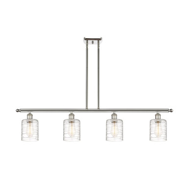 Cobbleskill 100W 4 LED Stem hung Island 9.5 and 48 Inch Wide by Innovations - 516-4I-G11-LED