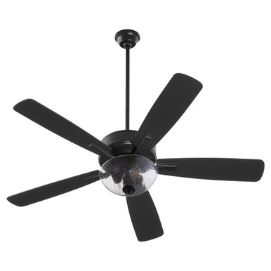Ovation 5 Blade Ceiling Fan with Light Kit 52 Inches Wide by Quorum  - 4525-22
