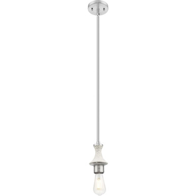 Astor 1 Light Rope Mini Pendant 6.5 Inch Tall and 3.5 Inch by Innovations - 415-1SR