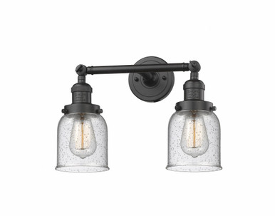 Bell 2 Light Adjustable Bath Vanity 10 Inch and 16 Inch Wide by Innovations - 208-OB-G54