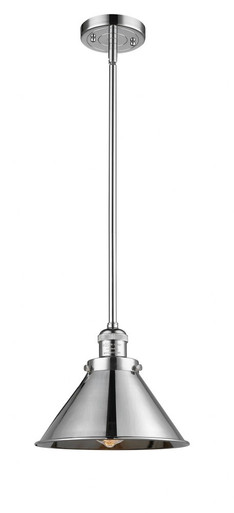 Briarcliff 1 Light Stem Hung Mini Pendant 10X10 Inch Wide by Innovations - 201S-PC-M10-PC