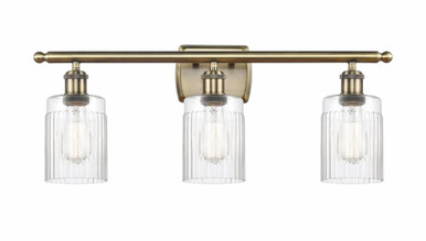 Hadley 3 Light Bath Vanity 10 Inch Tall and 24.5 Inch Wide by Innovations - 516-3W-AB-G342