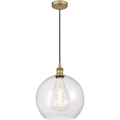 Athens 100W 1 LED Cord Mini Pendant 13.63 X 11.75 by Innovations - 616-1P-G12-12-LED