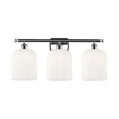 Bridal Veil 3 Light Bath Vanity 10 Inch Tall X 25 Inch Wide by Innovations - 516-3W-G559-8