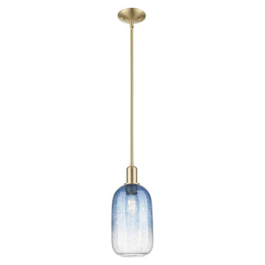 Brookhaven Cloche 1 Light Mini Pendant 15.63 and 7 Inch Wide by Innovations - 716-1S-CB-G482-7SB