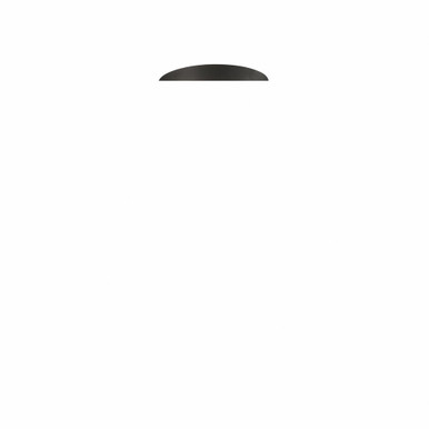 Bell 1 Light Semi Flush Mount 11 Inch Tall and 5 Inch Wide by Innovations - 916-1C-OB-G54