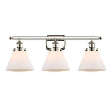 Cone 3 Light Bath Vanity 10.13 Inch Tall and 28 Inch Wide by Innovations - 916-3W-G4
