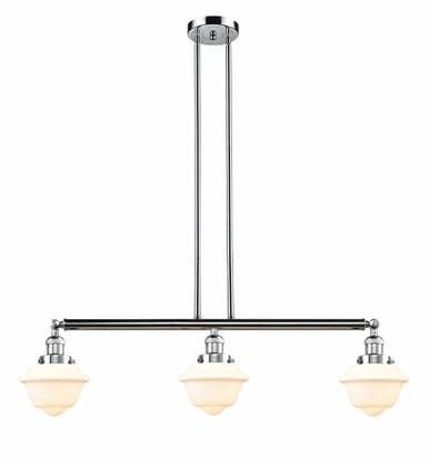 Oxford 3 Light Stem Adjustable Island 10 and 40 Inch Wide by Innovations - 213-PC-G531