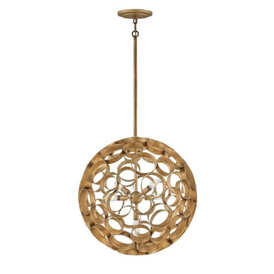 Centric 5 Light Medium Chandelier by Fredrick Ramond - FR30144BNG