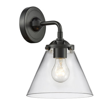 Cone 100W 1 LED Wall Sconce 9.25 Inch Tall X 7.75 Inch Wide by Innovations - 284-1W-OB-G42-LED
