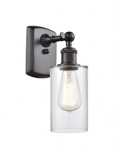 Clymer 1 Light Wall Sconce 9.88 Inch Tall and 3.88 Inch Wide by Innovations - 516-1W-OB-G802