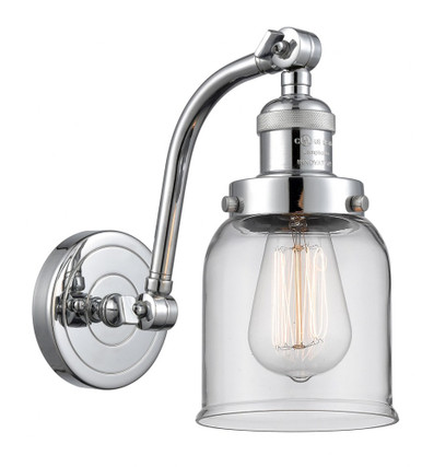 Bell 1 Light Adjustable Wall Sconce 11.5 Inch X 5 Inch Wide by Innovations - 515-1W-PC-G52
