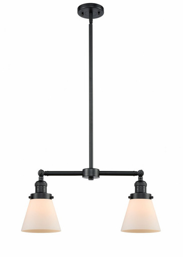Cone 2 Light 6" Stem Adjustable Island 10 Inch and 21 Inch by Innovations - 209-OB-G61