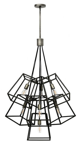 Fulton 7 Light Large Foyer Multi Tier Chandelier by Hinkley - 3357
