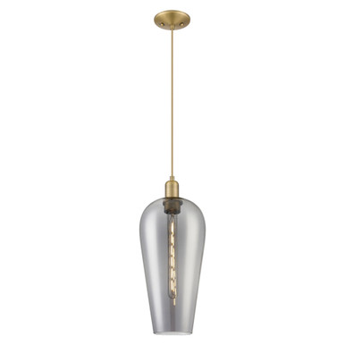 Chelsea 1 Light Cord hung Mini Pendant 19.83 and 8 Inch Wide by Innovations - 716-1P-BB-G456-8SM