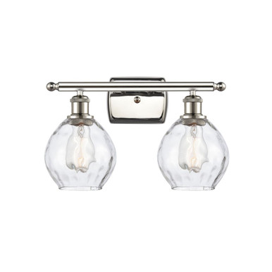 Waverly 100W 2 LED Bath Vanity 9.5 Inch Tall X 16 Inch Wide by Innovations - 516-2W-G362-LED