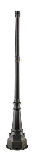 Accessory Outdoor Post 14.17 Inches by 84.25 Inches High by Z-Lite - 564P