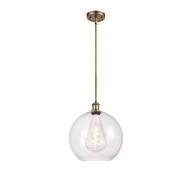 Athens 100W 1 LED Mini Pendant 13.63 Inch X 11.75 Inch Wide by Innovations - 516-1S-G12-12-LED