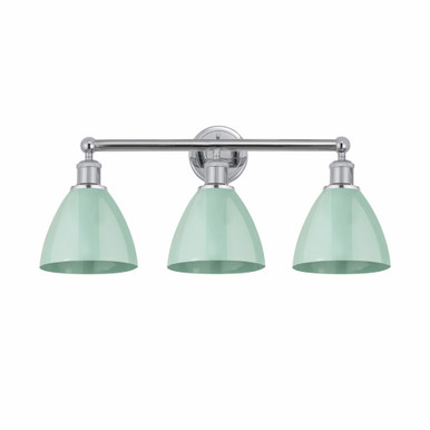 Bristol 3 Light Bath Vanity 11.75 Inch Tall X 25.5 Inch Wide by Innovations - 616-3W-PC-MBD-75-SF