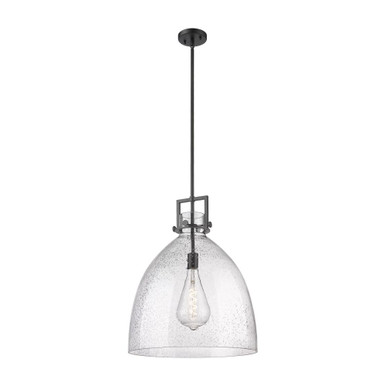 Newton Bell 1 Light Pendant 20 Inch Tall and 18 Inch Wide by Innovations - 411-1SL-G412-18