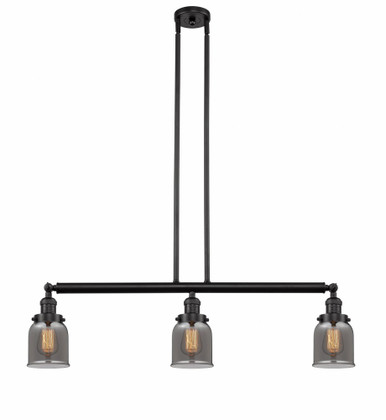 Bell 3 Light Stem Adjustable Island 10 Inch X 37.5 Inch Wide by Innovations - 213-OB-G53