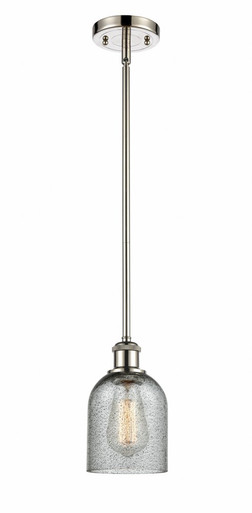 Caledonia 1 Light Mini Pendant 9 Inch Tall and 5 Inch Wide by Innovations - 516-1S-PN-G257