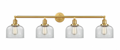 Bell 4 Light Adjustable Bath Vanity 9.75 Inch X 44 Inch Wide by Innovations - 215-SG-G72