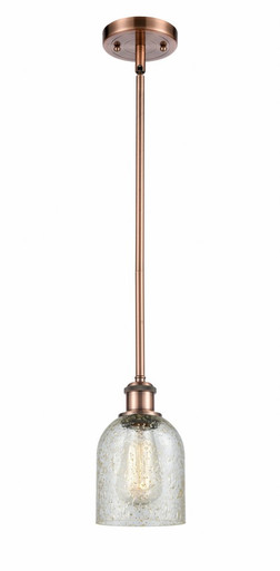 Caledonia 1 Light Mini Pendant 9 Inch Tall and 5 Inch Wide by Innovations - 516-1S-AC-G259