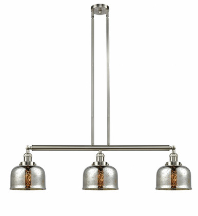 Bell 3 Light Stem Adjustable Island 13 Inch X 40.5 Inch Wide by Innovations - 213-SN-G78