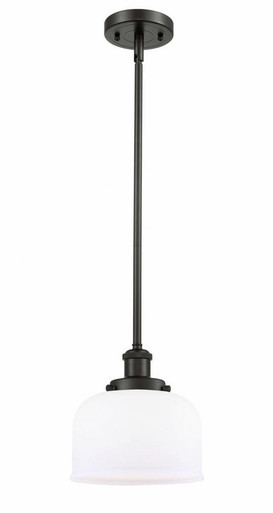 Bell 1 Light Mini Pendant 10 Inch Tall and 8 Inch Wide by Innovations - 916-1S-OB-G71