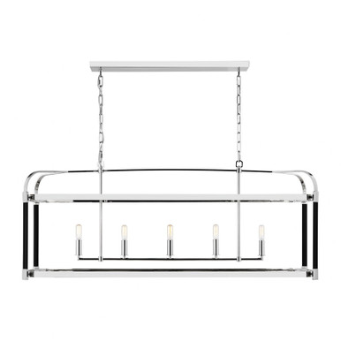 Hadley 5 Light Oversized Linear Chandelier by Visual Comfort Studio - LC1165