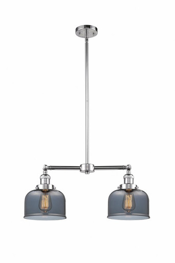 Bell 2 Light Stem Adjustable Down Island 10 and 21 Inch by Innovations - 209-PC-G73