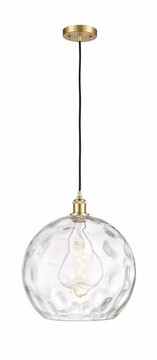 Athens Water Glass 1 Light Cord Hung Pendant 15.13 X 13 by Innovations - 516-1P-SG-G1215-14