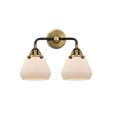 Fulton 2 Light Bath Vanity 11.63 Inch Tall X 14.75 Inch Wide by Innovations - 288-2W-G17