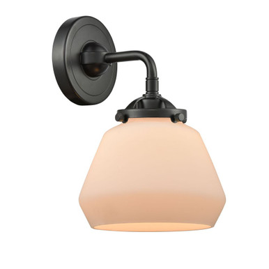 Fulton 100W 1 LED Wall Sconce 8.5 Inch Tall X 6.75 Inch Wide by Innovations - 284-1W-OB-G171-LED