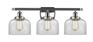Bell 3 Light Bath Vanity 11 Inch Tall and 28 Inch Wide by Innovations - 916-3W-PC-G72