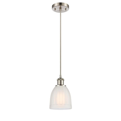 Brookfield 1 Light Cord Hung Mini Pendant 9.38X5.75 Inch by Innovations - 516-1P-G44