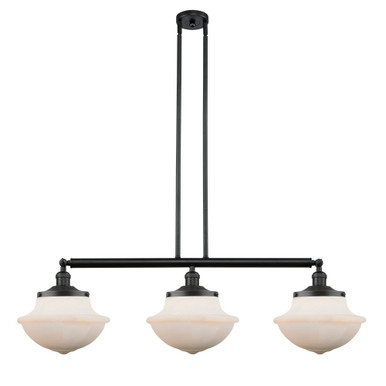 Oxford 100W 3 LED Stem Adjustable Island 12 and 42 Inch Wide by Innovations - 213-G54-LED