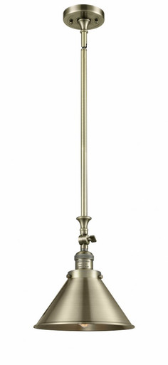 Briarcliff 1 Light Steel Small Pendant by Innovations - 206-AB-M10-AB