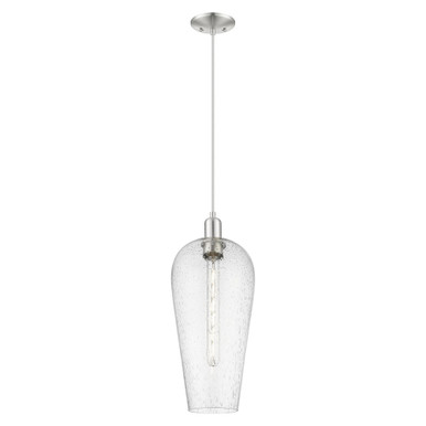 Chelsea 1 Light Cord hung Mini Pendant 19.83 and 8 Inch Wide by Innovations - 716-1P-SN-G456-8SDY