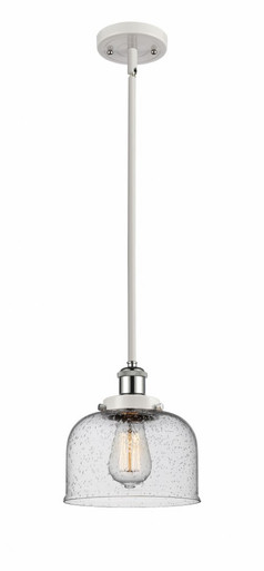 Bell 1 Light Mini Pendant 10 Inch Tall and 8 Inch Wide by Innovations - 916-1S-WPC-G74