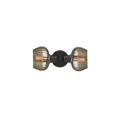 Fenton 2 Light Bath Vanity 6.5 Inch Tall and 16 Inch Wide by Innovations - 900-2W-OB-G96